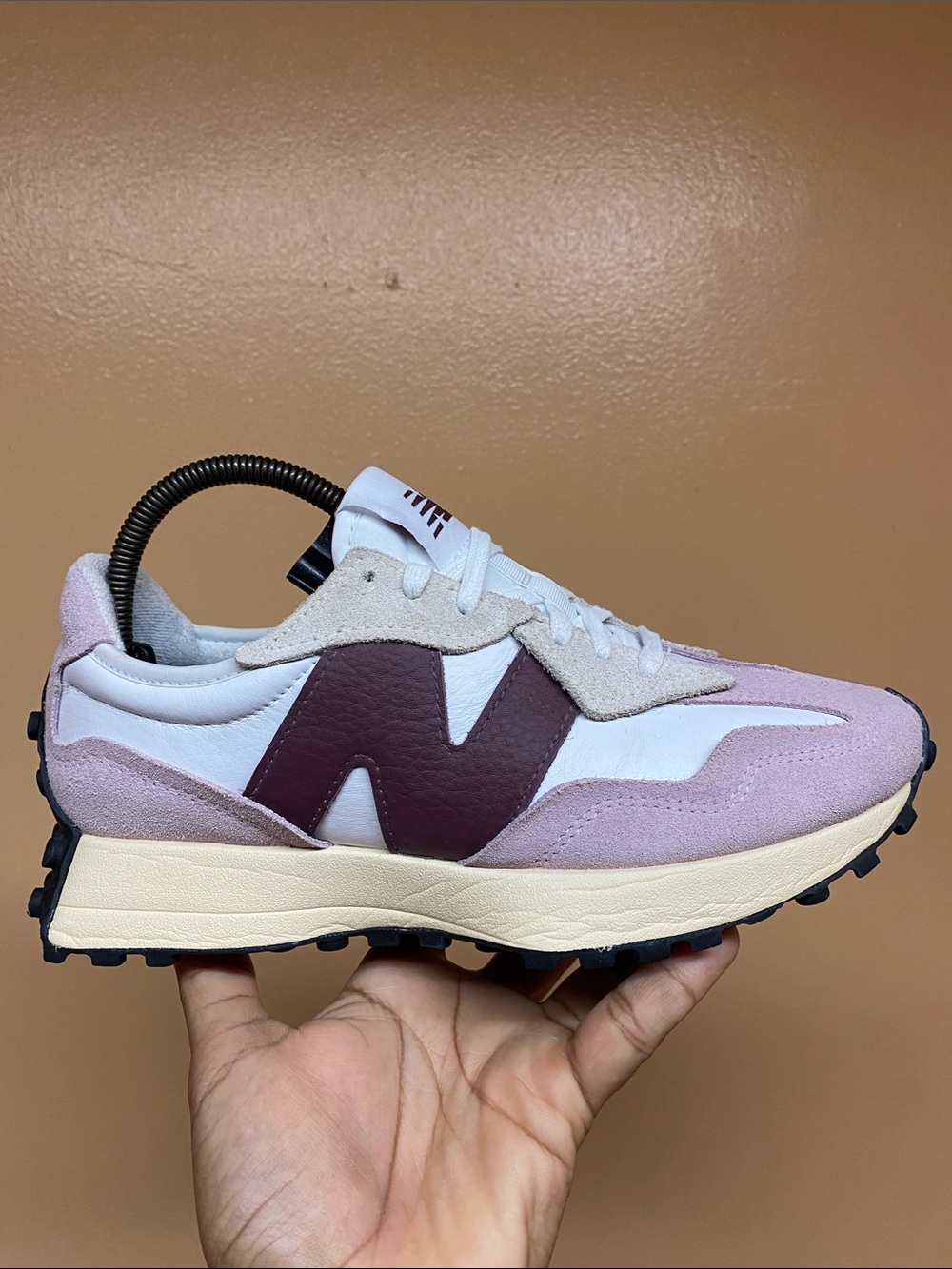 New Balance 327 “Twilight Haze Faded Plum” Size 9 U327WPKB - Picture 4 of 17